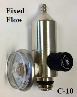 Fixed Flow Regulator, C-10, 0.5LPM